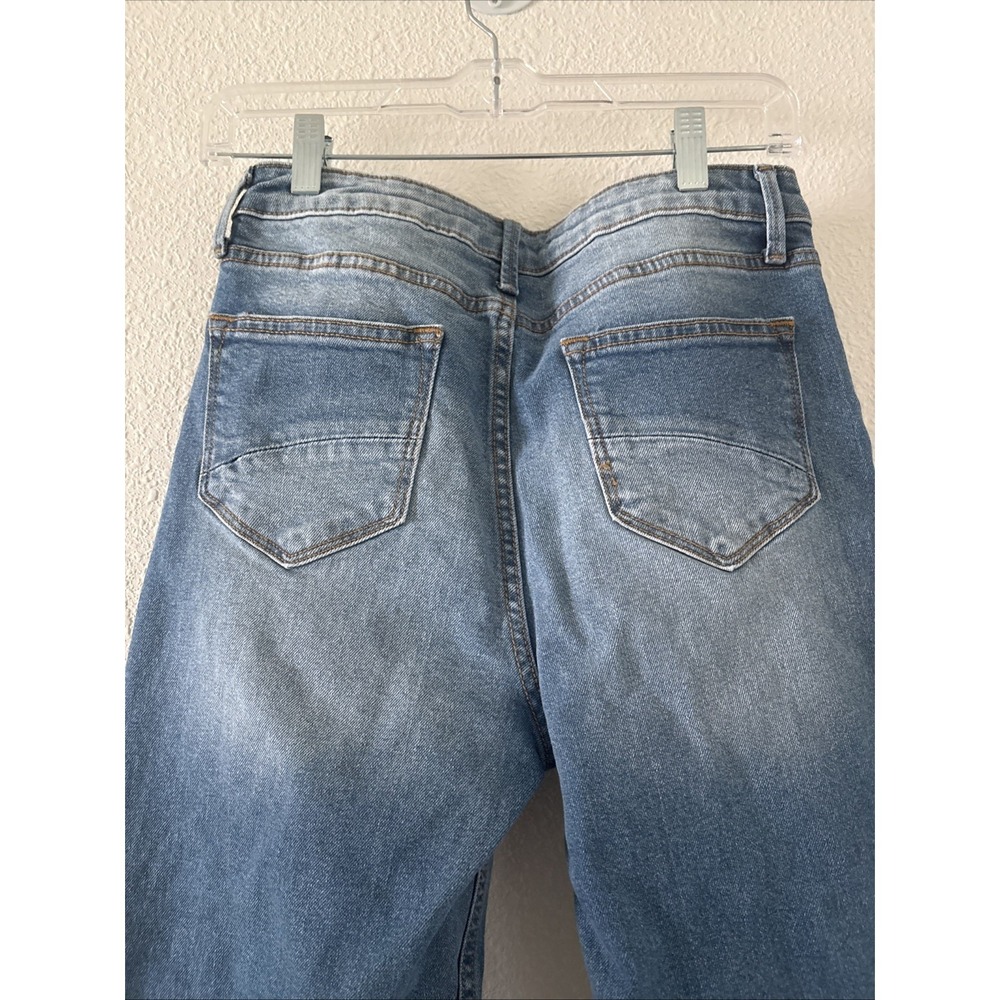 Driftwood Charlee High Rise Crop Wide Leg Jeans Size 27 Boho Buttonfly Womens - Picture 8 of 14